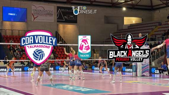 DIRETTA Serie A1 Cda Volley Talmassons FVG-Bartoccini-Mc Restauri Perugia 0-3: RISULTATO FINALE