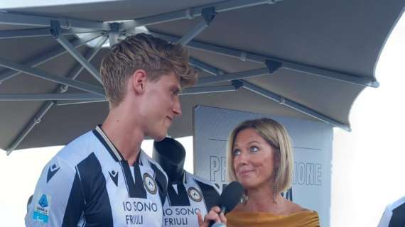 Udinese, Kristensen: "La nuova maglia mi piace molto, speriamo sia una stagione importante"