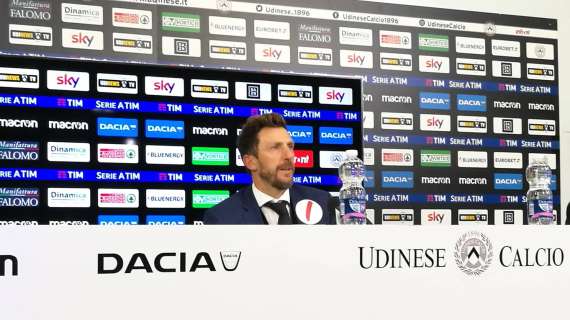 Conferenza stampa, Di Francesco: "Sconfitta solo colpa nostra, poco cattivi"