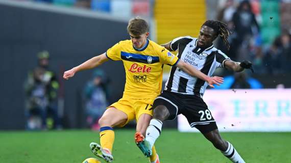 Udinese-Atalanta 0-0, il tabellino della partita