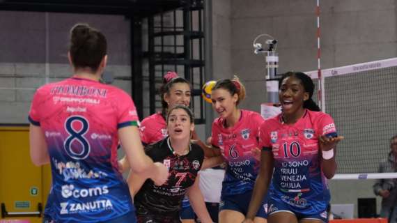 CDA Talmassons-Vero Volley Milano: dove vedere il match in tv e in streaming