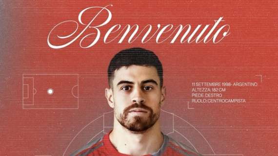 UFFICIALE - Martin Payero è un nuovo giocatore della Cremonese