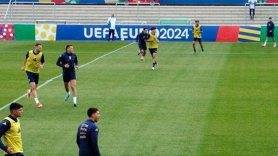 Italia, Azzurri già in campo: partitella per chi non ha giocato dal 1'