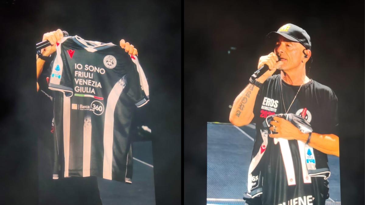 Per una notte il Bluenergy Stadium cambia volto: 21 mila persone per il ritorno di Eros Ramazzotti a Udine