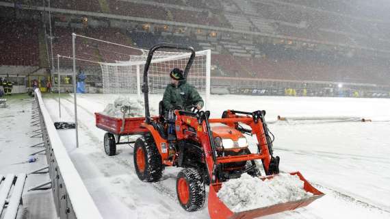 Bologna-Fiorentina rinviata per neve