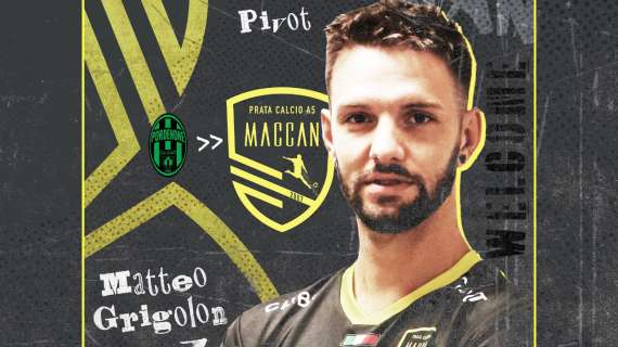UFFICIALE - Matteo Grigolon è un nuovo giocatore del Maccan Prata