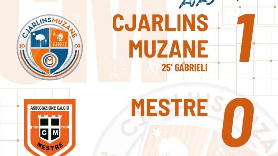 Serie D, Cjarlins Muzane in testa da solo: battuto 1-0 il Mestre