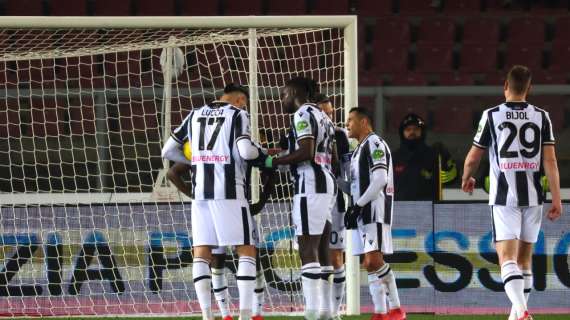 Lecce-Udinese 0-1, LE PAGELLE: Lucca croce e delizia