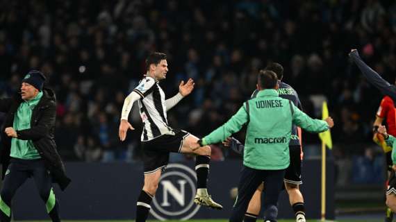 Napoli-Udinese 1-1, LE PAGELLE: che partita dei bianconeri! 