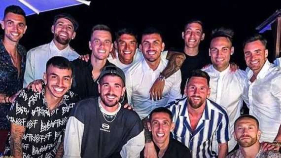 Anche Molina presente al compleanno di Messi ad Ibiza 