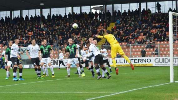 Spezia - Pordenone 1-0, LE PAGELLE, Bene Gavazzi, Camporese in difficoltà