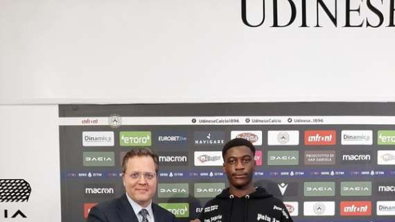 UFFICIALE - Abankwah è un nuovo giocatore dell'Udinese. Rimarrà in prestito al St. Patrick's fino a giugno