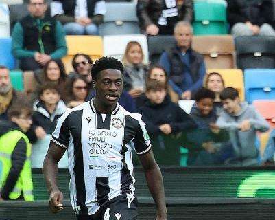 Udinese, Abankwah titolare nel pareggio dell'Irlanda U21 contro l'Italia