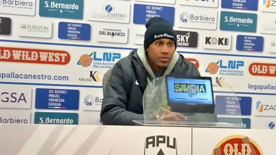 Apu Udine, Xavier Johnson: "Quando giochiamo così è difficile batterci"