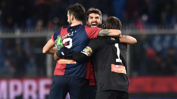 Il Genoa batte l'Inter nell'ultima partita del sabato