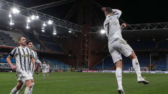 Serie A, grazie ad una doppietta di Ronaldo la Juve supera il Genoa