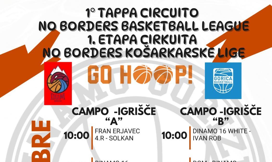 La Dinamo Gorizia apre le porte del PalaBigot alla No Borders Basketball League
