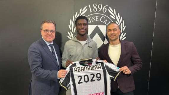 Udinese, prima del prestito al Watford rinnovo fino al 2029 per Abankwah