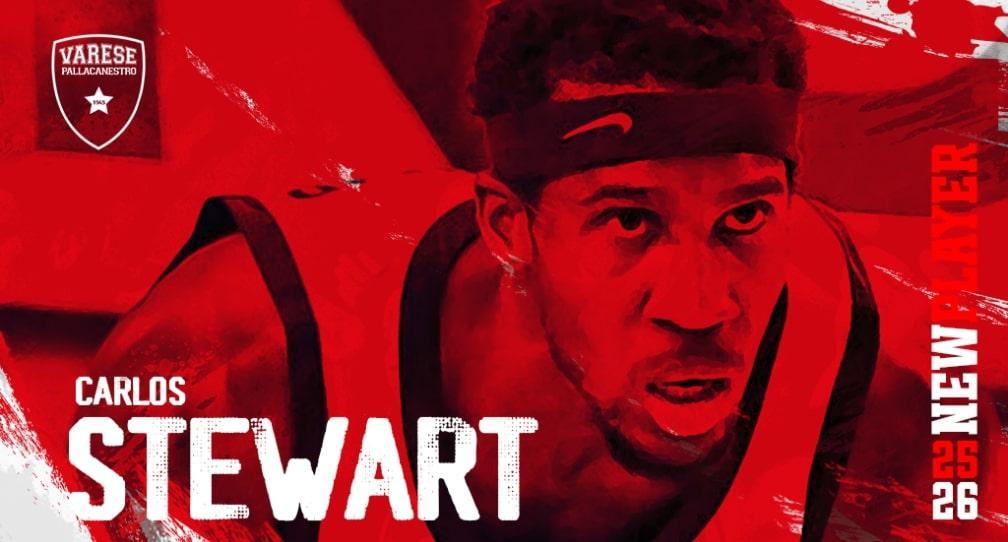 Varese, arriva un nuovo playmaker. ufficiale Carlos Stewart