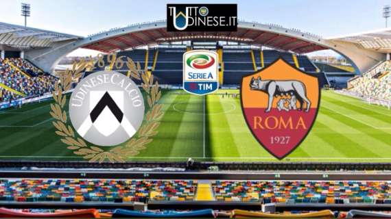 RELIVE Serie A Udinese-Roma 0-1: al Friuli passano i giallorossi grazie a Nainggolan!