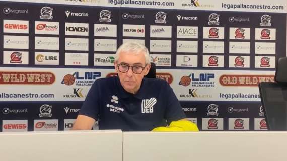 Urania Milano-UEB Cividale 81-79, Pillastrini: "Giocato una buona partita, c'è amarezza"