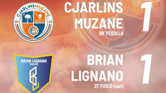 Serie D, il Cjarlins Muzane riprende nel finale il Brian Lignano: il derby finisce in parità