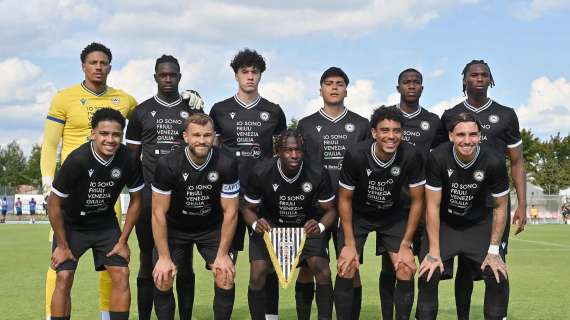 Udinese, primo test stagionale tra esperimenti e delusioni: 1-1 con l’Opatija e tanti dubbi