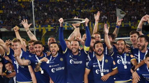 E' l'Hellas Verona la terza squadra ad essere promossa in Serie A