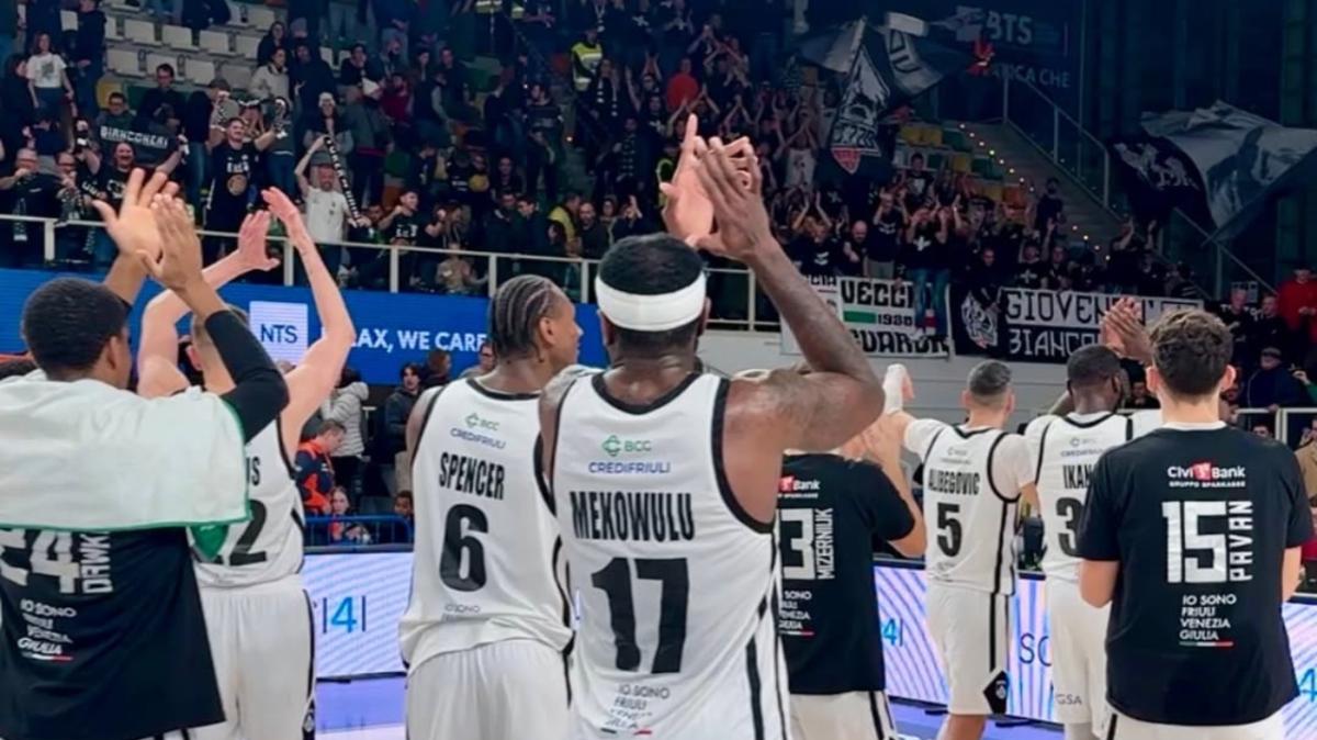 Trento-Apu Udine 75-82, le pagelle del Messaggero Veneto: Bendzius il migliore