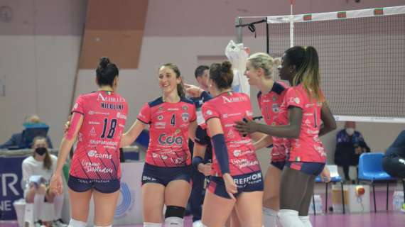 Volley, CDA sconfitta 3 a 2 dal Club Italia