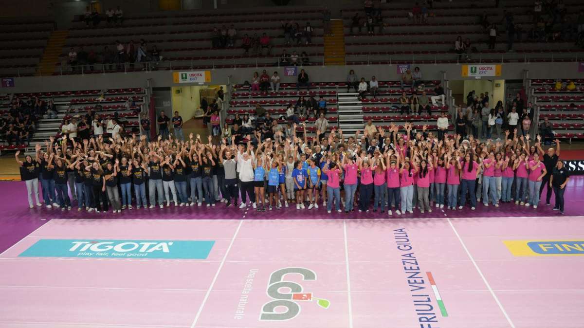 CDA Volley Talmassons Fvg, a Latisana presentata la prima squadra e il settore giovanile