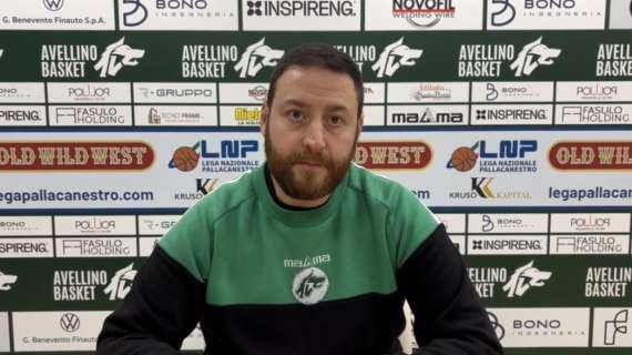 Avellino, Robustelli: "Sarà uno scontro diretto: Cividale è una squadra giovane ma con grande forza fisica"