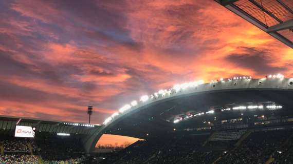 I tramonti dello Stadio Friuli