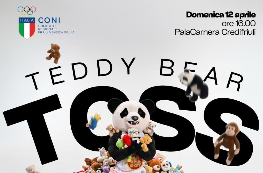 APU Udine-Trieste nel segno della solidarietà: Teddy Bear Toss al Carnera