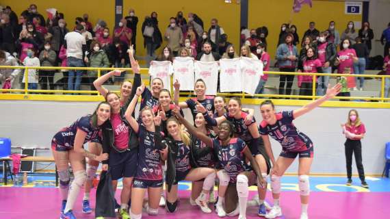 Volley, Cda soffre ma vince gara 1 contro Ravenna