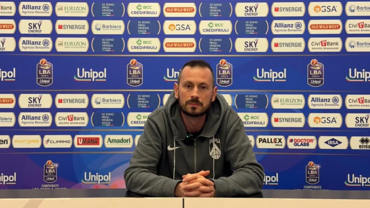 Apu Udine, Gerosa: "A Cantù dovremo restare sul pezzo per tutti e 40 i minuti"