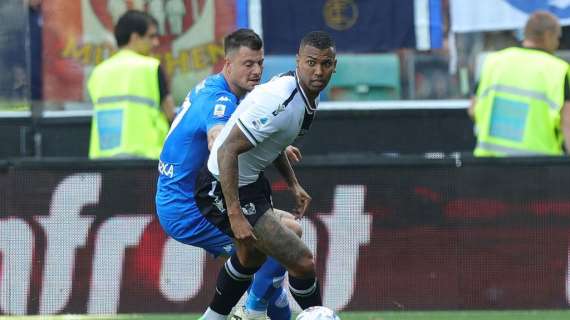 Udinese-Empoli 0-0, IMPRESSIONI FINE PRIMO TEMPO: tanta tensione in campo