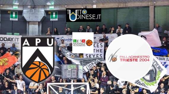  RELIVE SERIE A2  - GSA Udine - Alma Trieste (73-69) - FINITA!! VINCE UDINE IL DERBY!!