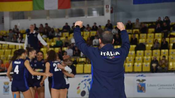 Altra vittoria per l'Italia U20 di Nicole Piomboni: 3-0 anche con il Portogallo