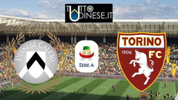 RELIVE Serie A, Udinese-Torino 1-1: un pareggio tutto sommato giusto tra le due squadre