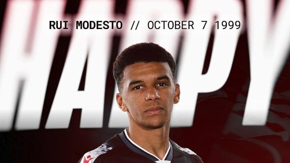 Rui Modesto compie gli anni: gli auguri dell'Udinese