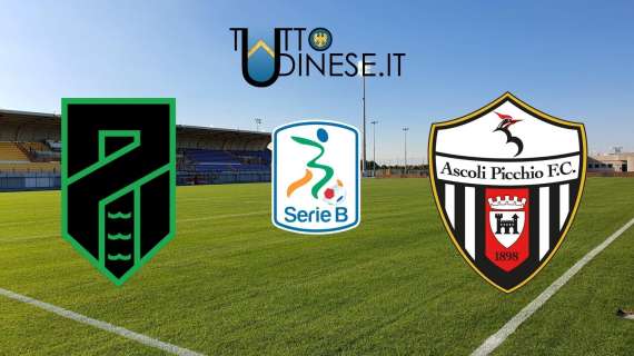 RELIVE Serie B Pordenone-Ascoli 1-1: apre Ciurria, pareggia Mosti