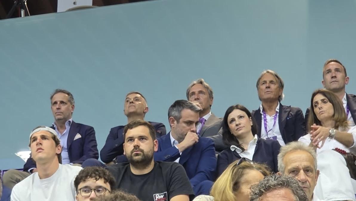 Nicolò Zaniolo presente alla finale scudetto Primavera tra Fiorentina e Parma