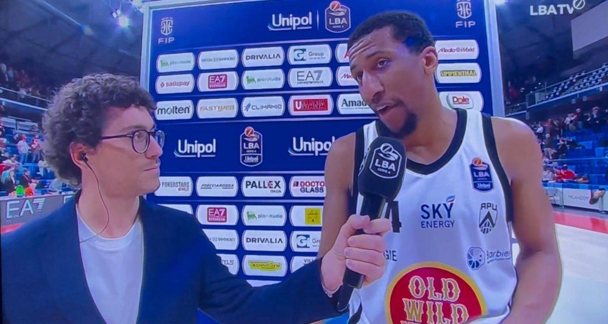 Olimpia Milano-APU Udine, Dawkins a LBATV: "Se giochiamo come sappiamo possiamo vincere"