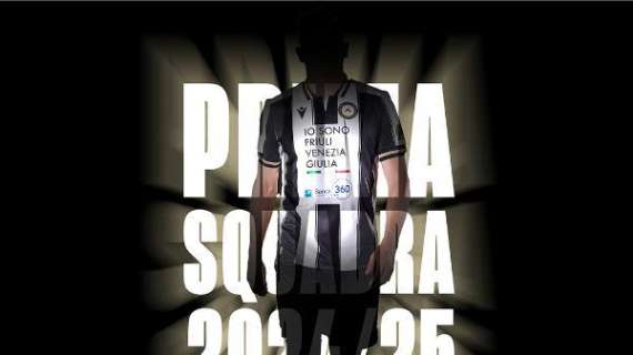Udinese, martedì 13 agosto la presentazione della squadra in Piazza Libertà