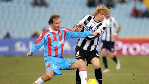 Udinese-Catania, i precedenti al Friuli