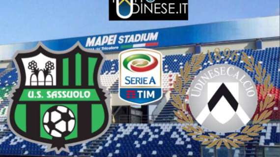 RELIVE Serie A Sassuolo-Udinese 1-0: non basta la reazione nel finale! Al Mapei arriva la sconfitta!