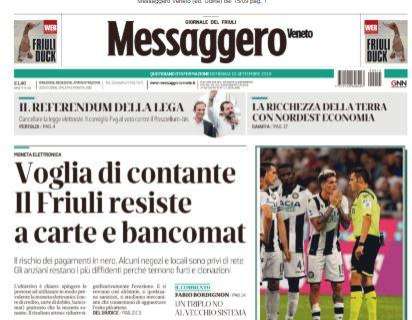 Messaggero Veneto - L'Udinese si arrende all'Inter