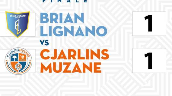 Cjarlins Muzane, termina in parità l'amichevole contro il Brian Lignano