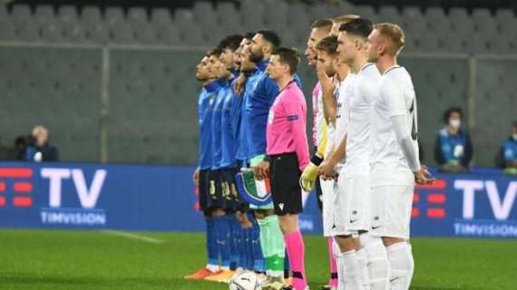 RELIVE Italia-Estonia 4-0: poker azzurro. Lasagna non riesce a trovare il gol